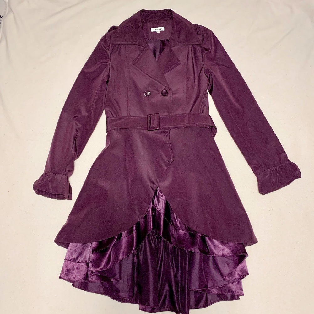 Burgundy jacket